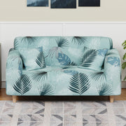 Polyester Sofa Cover (Black Stem Design)