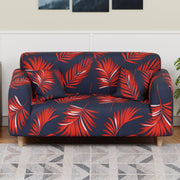 Polyester Sofa Cover (Black Stem Design)