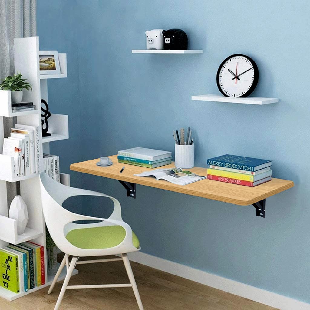 Multi-Function Wood Wall Mounted Folding Table | (MT-002/80×40cms)