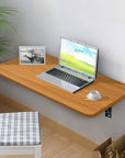 Multi-Function Wood Wall Mounted Folding Table | (MT-002/80×40cms)