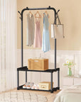 Metal Garment Stand 2 & 3 Bottom | (Black/White)