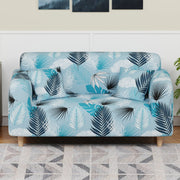 Polyester Sofa Cover (Black Stem Design)