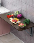 Multi-Function Wood Wall Mounted Folding Table | (MT-002/80×40cms)