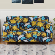 Polyester Sofa Cover (Black Stem Design)