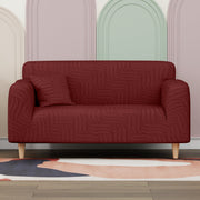 Jacquard Sofa Cover (Ripple Lines Pattern)