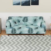 Polyester Sofa Cover (Black Stem Design)