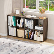 Lukzer 8 Cube Shelf Engineered Wood Bookshelf Storage Organizer (MR-009/Wenge)