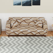 Polyester Sofa Cover ( Lining Design)