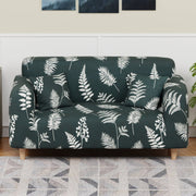 Polyester Sofa Cover (Black Stem Design)