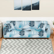 Polyester Sofa Cover (Black Stem Design)