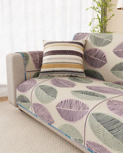 Lukzer Reversible Quilted Sofa Mat with Arms Ocean Breeze (SC-183-01/A)