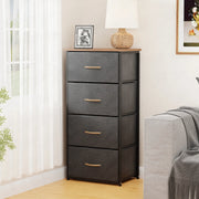 Lukzer Metal Multi-Purpose Rack with Fabric Drawers (MMR-002)