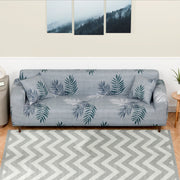 Polyester Sofa Cover (Black Stem Design)