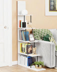 L-Shaped Multipurpose Bookshelf/Open Display Rack | (MRM-015)