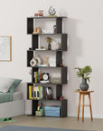 S-Shaped Ladder Bookshelf/Open Display Rack | (MR-002)