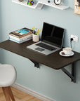 Multi-Function Wood Wall Mounted Folding Table | (MT-002/80×40cms)