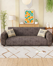 Lukzer Polyester Sofa Cover  Brown Lining (SC-024-01)