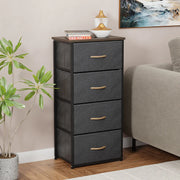 Lukzer Metal Multi-Purpose Rack with Fabric Drawers (MMR-002)