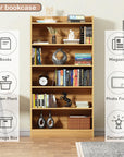 6 Layer Bookshelf/Open Display Rack | (MR-007)