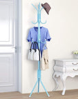 8 Hook Metal Coat Hanger Stand | (170 x 42cm)