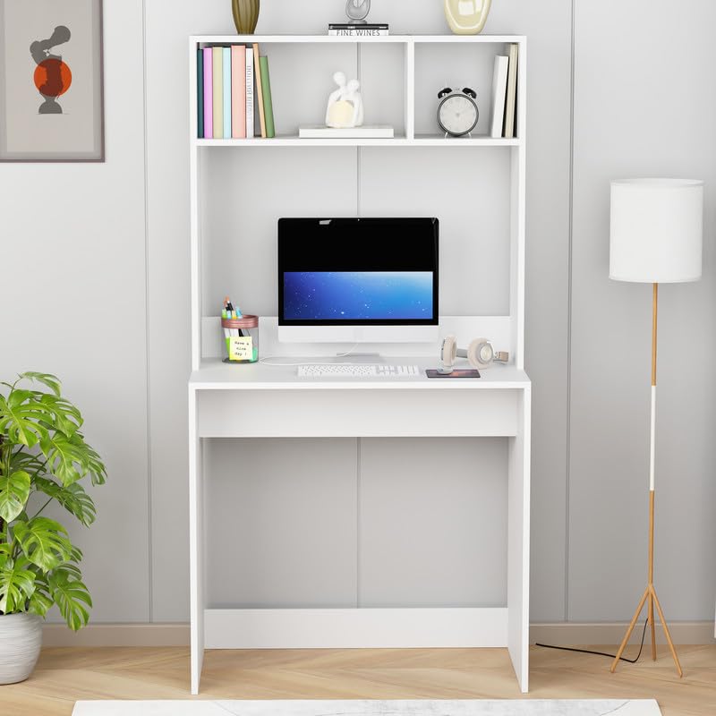 Computer Desk with Bookshelf | (ST-006)