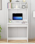 Computer Desk with Bookshelf | (ST-006)