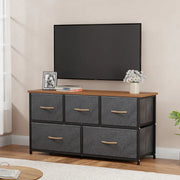 Lukzer Metal Multi-Purpose Rack with Fabric Drawers (MMR-003)