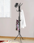 8 Hook Metal Coat Hanger Stand | (170 x 42cm)