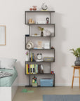 S-Shaped Ladder Bookshelf/Open Display Rack | (MR-002)