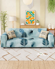 Lukzer Polyester Sofa Cover Light Blue (SC-008-01)