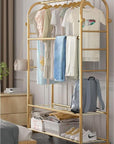 Multifunctional Metal Garment Rack | (35x120x168cm/A Shape)