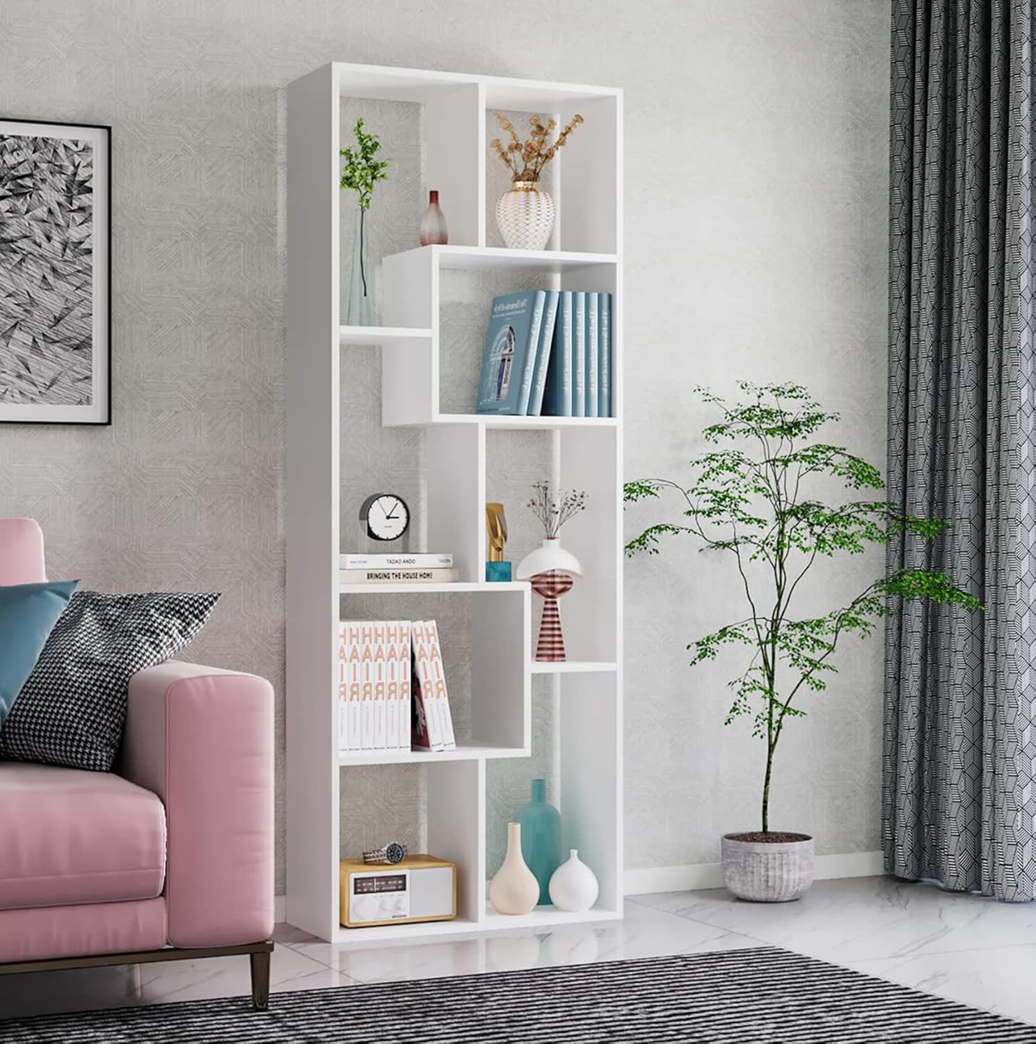 8 Layer Bookshelf/Open Display Rack | (MR-004)