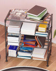 Easy DIY Bookshelf/Stationery Storage Organizer | (Metal & Plastic)