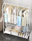 Multifunctional Metal Garment Rack | (35x120x168cm/A Shape)