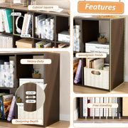 8 Shelf Bookshelf/Open Display Rack | (MR-009)