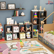 8 Shelf Bookshelf/Open Display Rack | (MR-009)