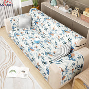 Lukzer Quilted Reversible Sofa Cover Mat with Arms | Polyester Blend 350 GSM Full Coverage & Back Belt for Stability | Washable Furniture Protector.