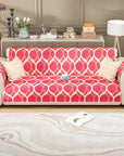 Lukzer Quilted Reversible Sofa Cover Mat with Arms | Polyester Blend 350 GSM Full Coverage & Back Belt for Stability | Washable Furniture Protector.