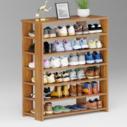 Lukzer 5-Layer Shoe Rack & Open Display Shelf – Versatile Storage Organizer (Model: SR-002)