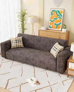 Lukzer Polyester Sofa Cover  Brown Lining (SC-024-01)