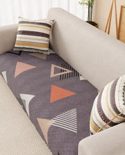 Lukzer Quilted Waterproof Sofa Mat  Floating Triangle (SC-188-01)