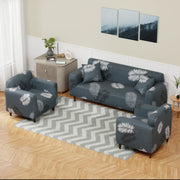 Polyester Sofa Cover (Black Stem Design)