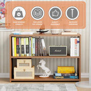 Lukzer 3-Tier Engineered Wood Shoe Storage Shelf (SR-004/Oak Brown)
