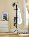 8 Hook Metal Coat Hanger Stand | (170 x 42cm)