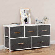 Lukzer Metal Multi-Purpose Rack with Fabric Drawers (MMR-003)