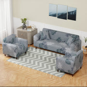 Polyester Sofa Cover (Black Stem Design)