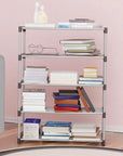 Easy DIY Bookshelf/Stationery Storage Organizer | (Metal & Plastic)