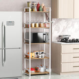 Lukzer 5-Layer Multi-Purpose Kitchen Rack – Space-Saving Storage (Model: MKR-005)