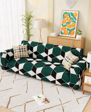 Lukzer Polyester Sofa Cover - Honeycomb (SC-040-01)