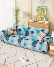Lukzer Polyester Sofa Cover Sky Blue (SC-020-01)